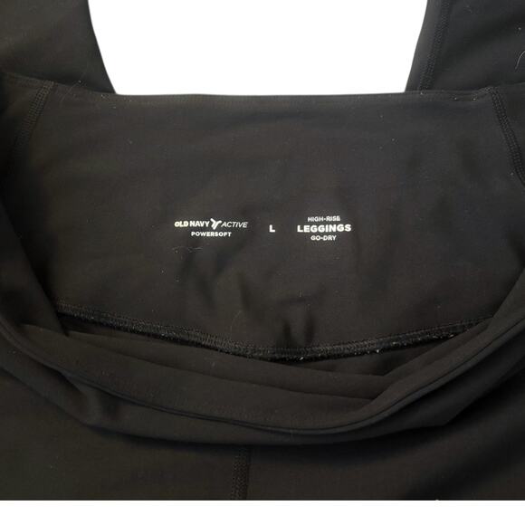 Old Navy Active Powersoft High-Rise Leggings Womens Size L - Picture 3 of 6